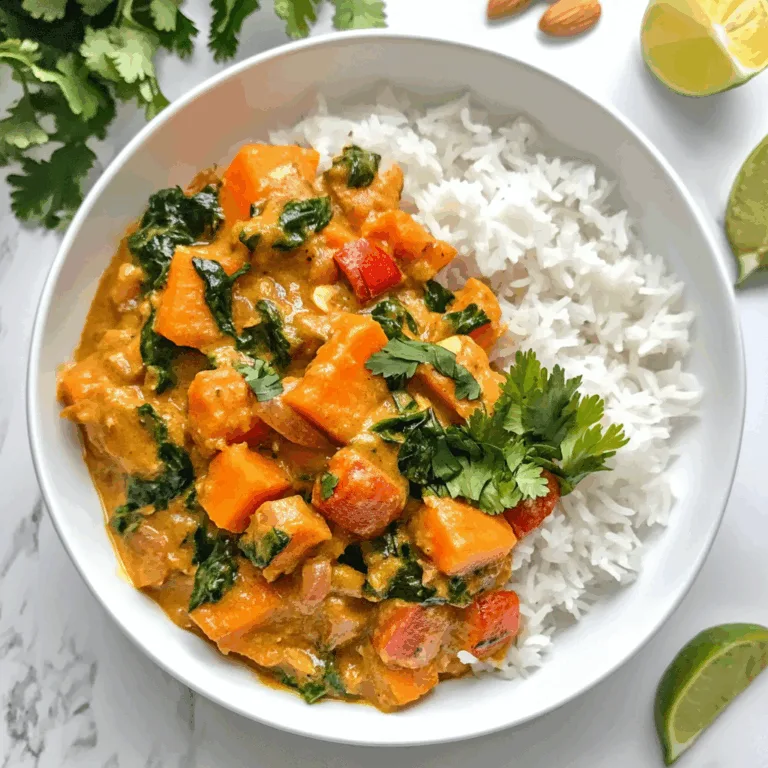 Sweet Potato & Almond Curry Recipe – Delicious Gluten-Free Meal