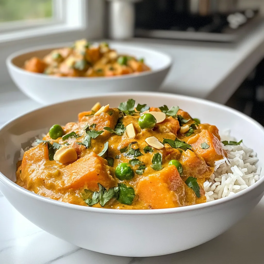 Sweet Potato & Almond Curry Recipe – Delicious Gluten-Free Meal