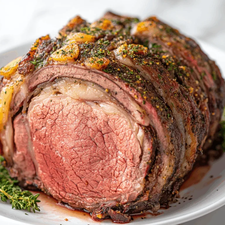 Ultimate Easy Prime Rib Recipe | Perfectly Juicy & Simple to Make