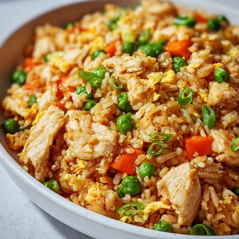 Quick & Easy 30-Minute Chicken Fried Rice Recipe | Delicious Homemade Meal