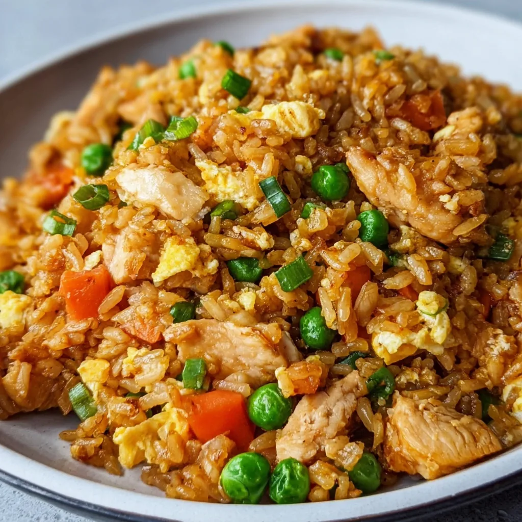 Quick & Easy 30-Minute Chicken Fried Rice Recipe | Delicious Homemade Meal