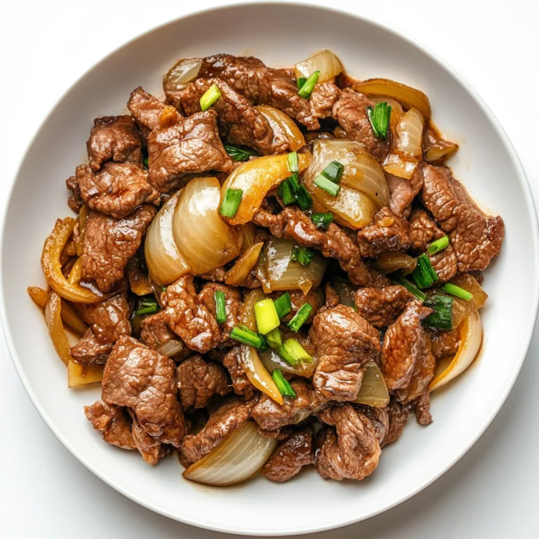 Quick and Easy Beef and Onion Stir Fry Recipe | Delicious Asian Dinner Ideas
