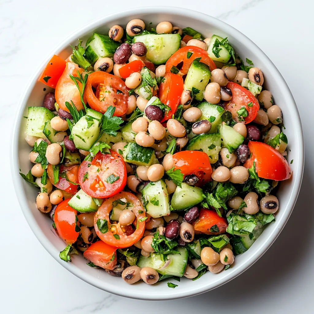 Delicious Black Eyed Pea Salad Recipe – Healthy & Easy to Make