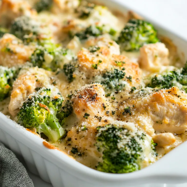 Easy Broccoli Chicken Divan Casserole Recipe – Healthy & Delicious Dinner Idea