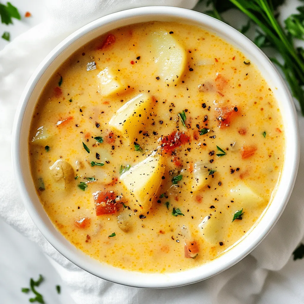 Creamy Cajun Potato Soup Recipe | Spicy & Delicious Cajun Soup