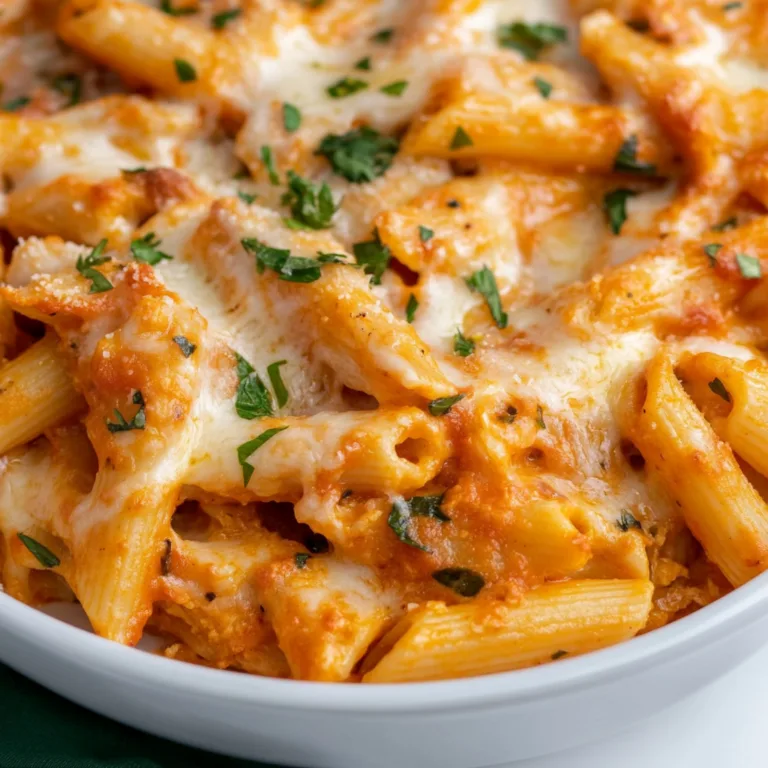 Cheesy Baked Mostaccioli Pasta Recipe | Easy & Delicious Comfort Food