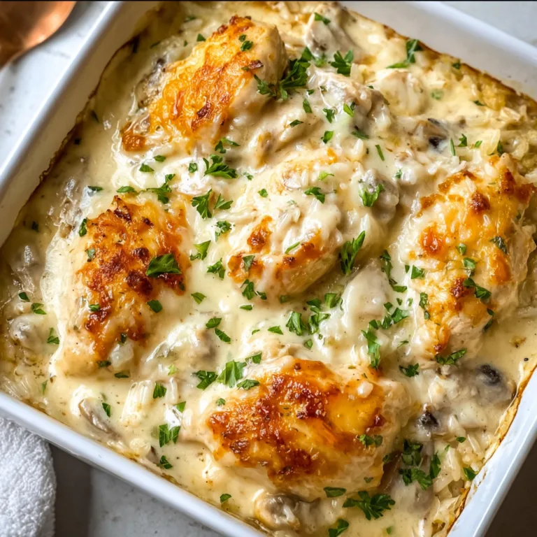 Delicious Chicken Gloria Casserole Recipe | Easy & Creamy Chicken Dinner