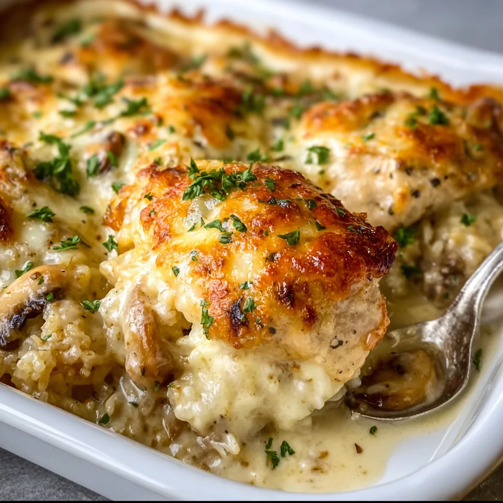 Delicious Chicken Gloria Casserole Recipe | Easy & Creamy Chicken Dinner