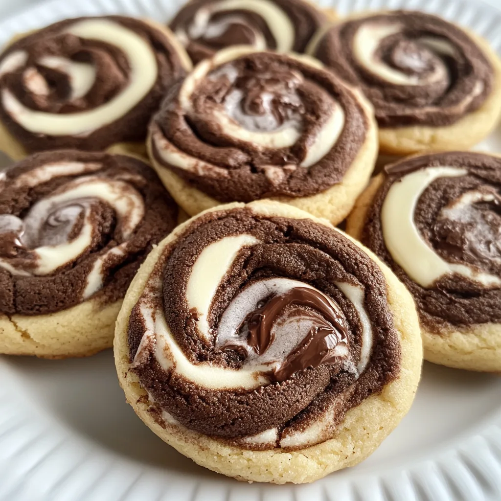 Delicious Chocolate Marshmallow Swirl Cookies Recipe | Soft & Chewy Treats