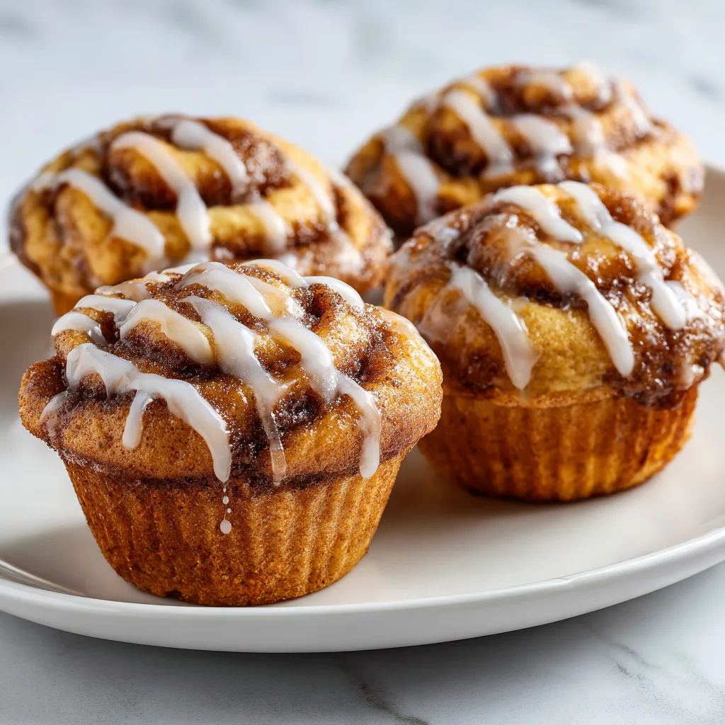 Delicious Cinnamon Roll Muffins Recipe | Soft & Fluffy Breakfast Treats