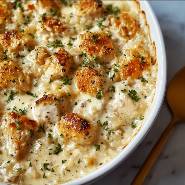 Creamy Angel Chicken Rice Casserole Recipe | Easy & Delicious Comfort Food