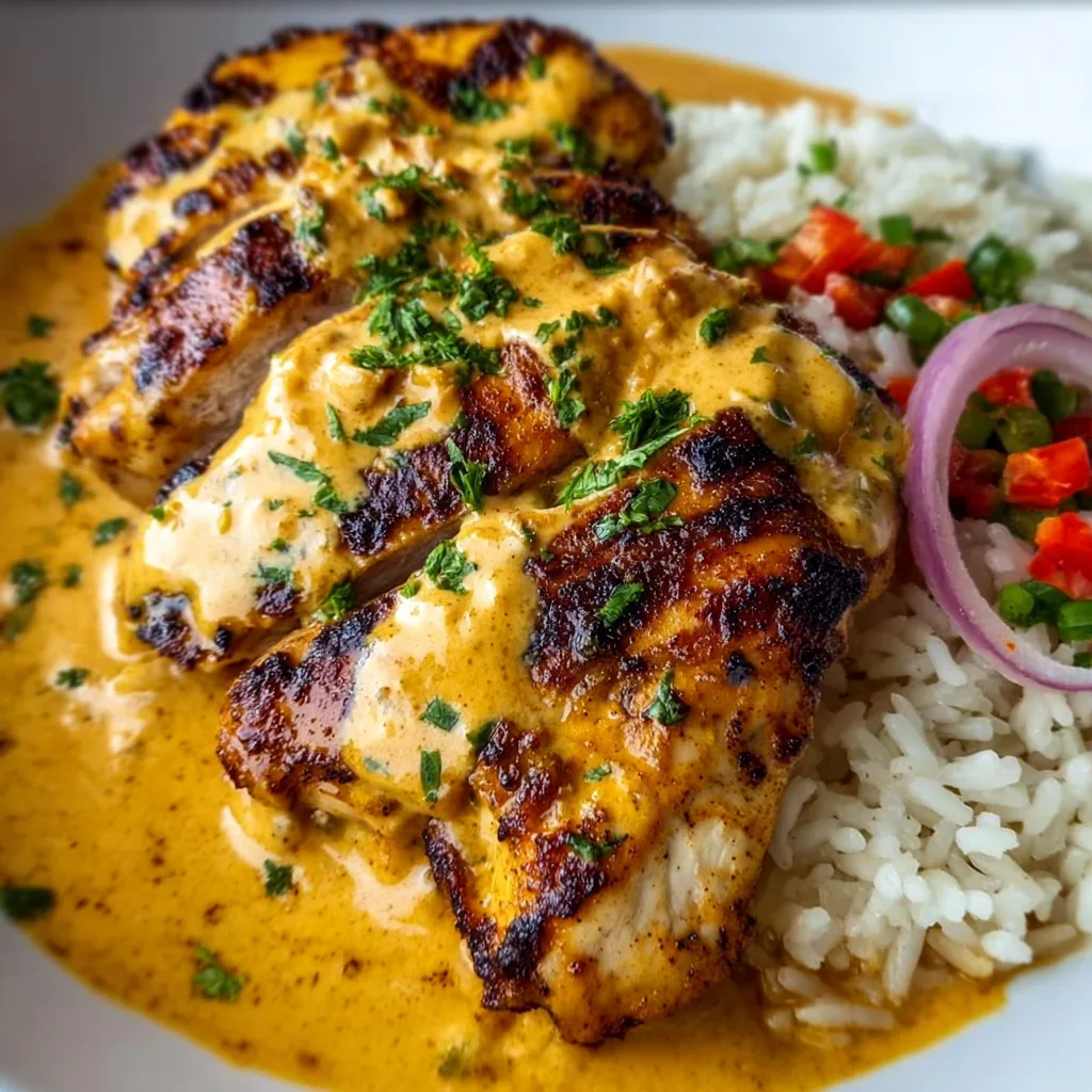 Creamy Peri-Peri Chicken & Rice Recipe | Easy Spicy Dinner Idea
