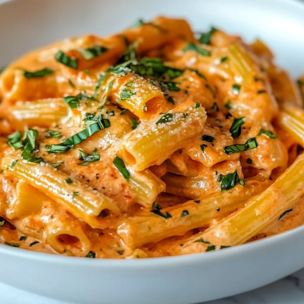 Creamy Tomato Garlic Pasta Recipe | Easy & Delicious Pasta Dish