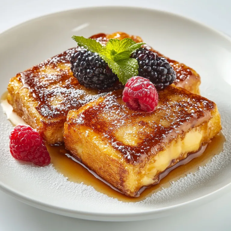 Delicious Crème Brûlée French Toast Recipe | Easy French Toast Dessert