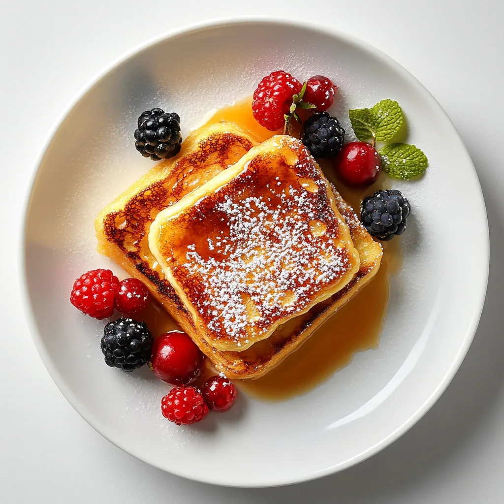 Delicious Crème Brûlée French Toast Recipe | Easy French Toast Dessert