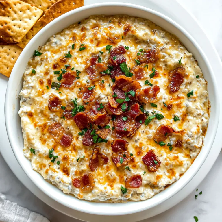Crockpot Warm Cottage Cheese Dip Recipe – Hot, Creamy, Bacon Flavor