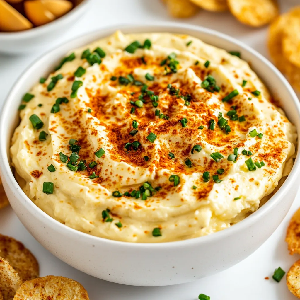 Creamy Deviled Egg Dip Recipe – Easy & Delicious Party Appetizer