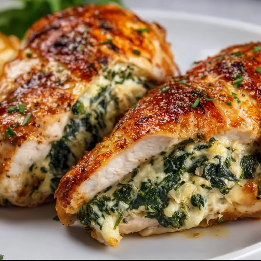 Easy Spinach Stuffed Chicken Breast Recipe | Quick & Healthy Dinner Idea