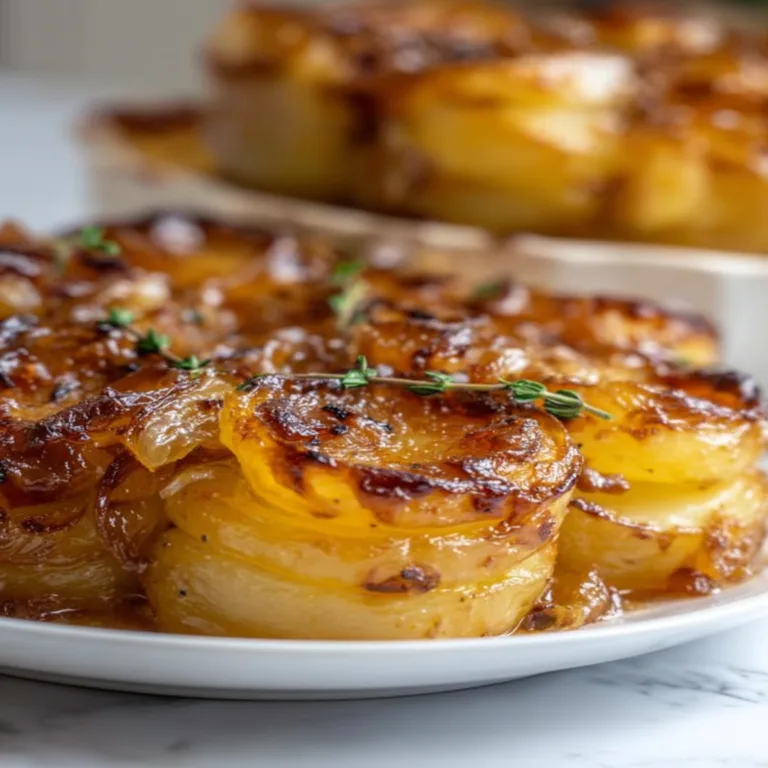 Delicious French Onion Potato Bake Recipe | Easy Comfort Food