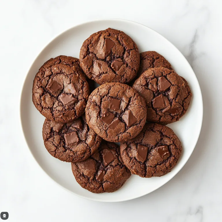 Delicious Gluten-Free Double Chocolate Cookies Recipe – Easy & Healthy Treats