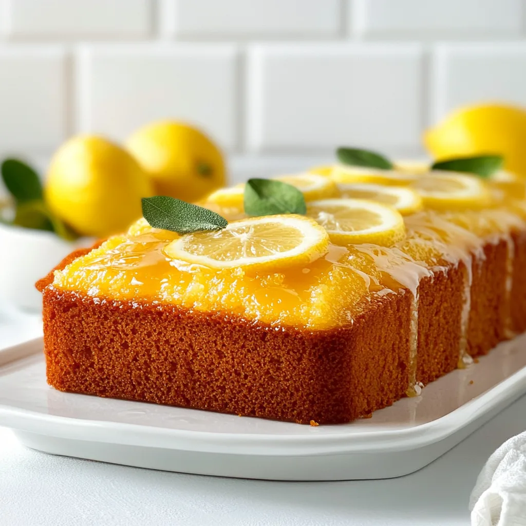 Delicious Gluten-Free Lemon Pound Cake Recipe – Moist & Zesty Treat