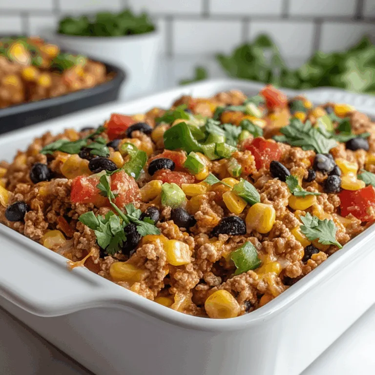 Delicious Gluten-Free Taco Casserole Recipe – Easy & Healthy Meal Idea