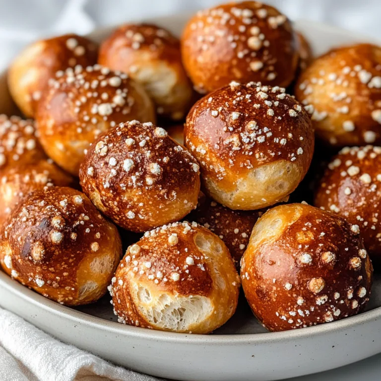 Gluten-Free Sourdough Discard Pretzel Bites | Easy Homemade Snack Recipe