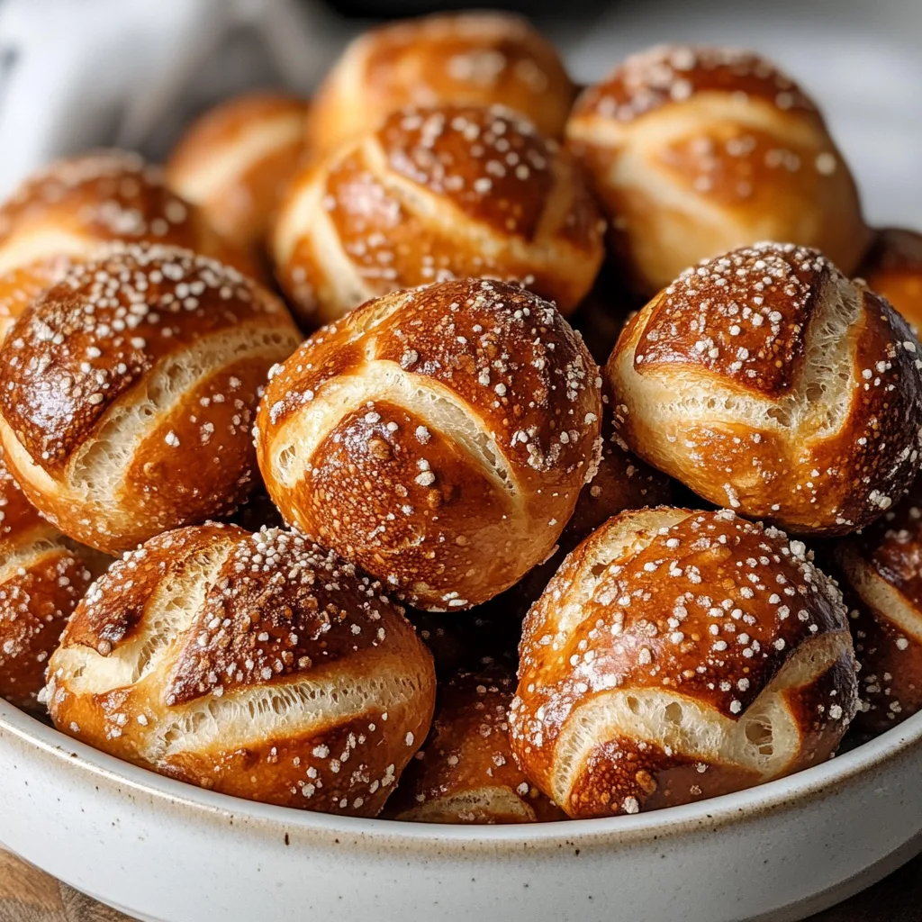 Gluten-Free Sourdough Discard Pretzel Bites | Easy Homemade Snack Recipe