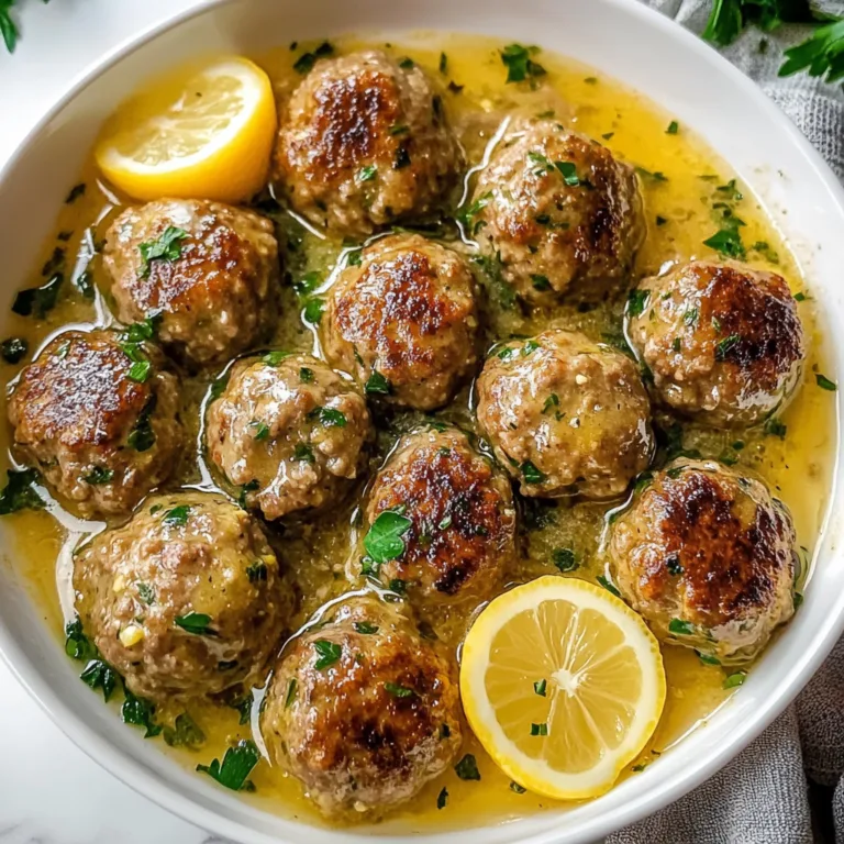 Authentic Greek Meatballs in Lemon Sauce Recipe | Traditional Greek Cuisine