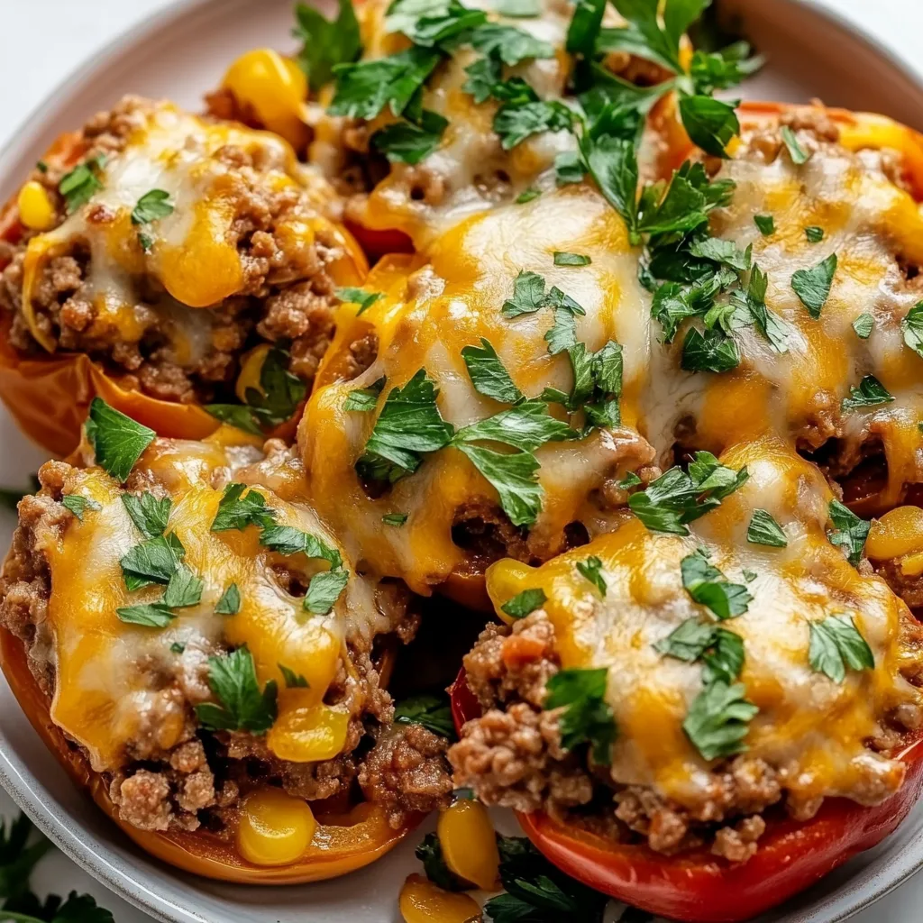 High Protein Unstuffed Peppers Recipe | Easy & Healthy Meal Idea