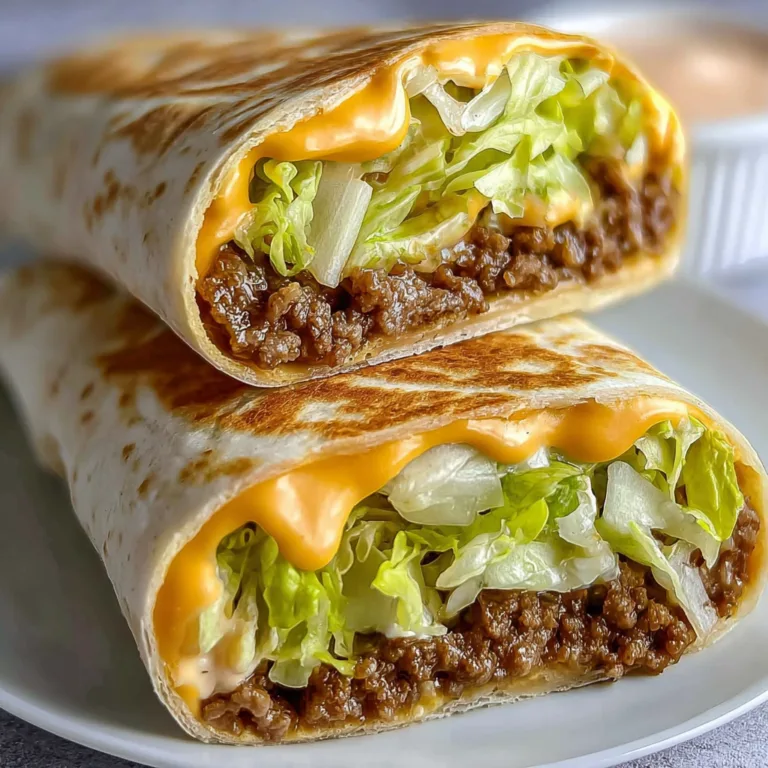 Easy Homemade Big Mac Wraps Recipe | Delicious Copycat Big Mac Wraps