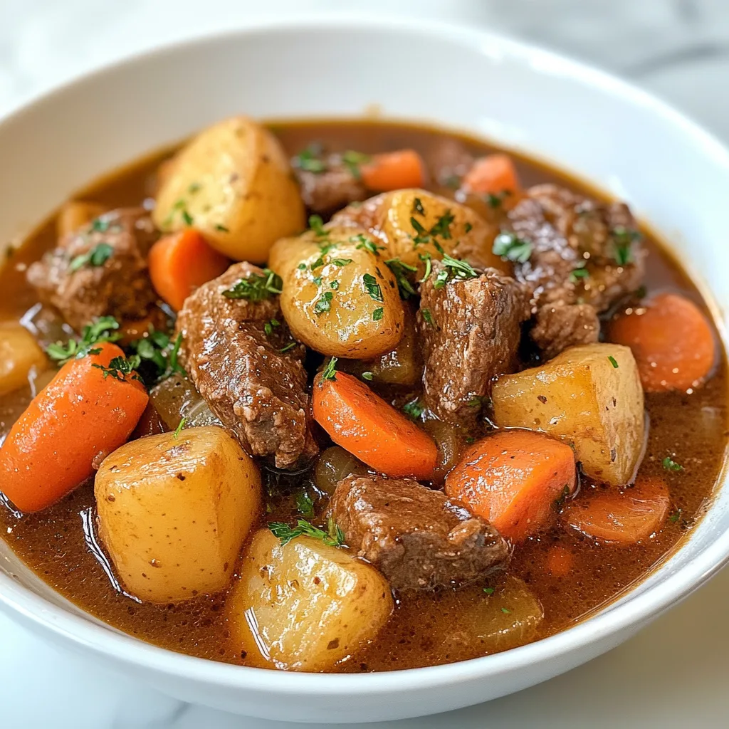 Hearty Instant Pot Beef Stew with Carrots and Potatoes – Easy & Delicious Recipe