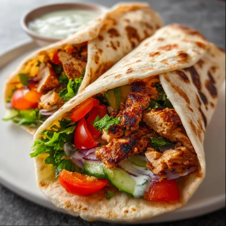 Delicious Juicy Chicken Shawarma Wraps | Easy & Flavorful Recipe