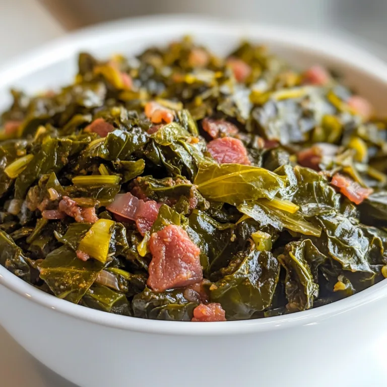 Kickin' Collard Greens Recipe | Flavorful Southern-Style Collard Greens