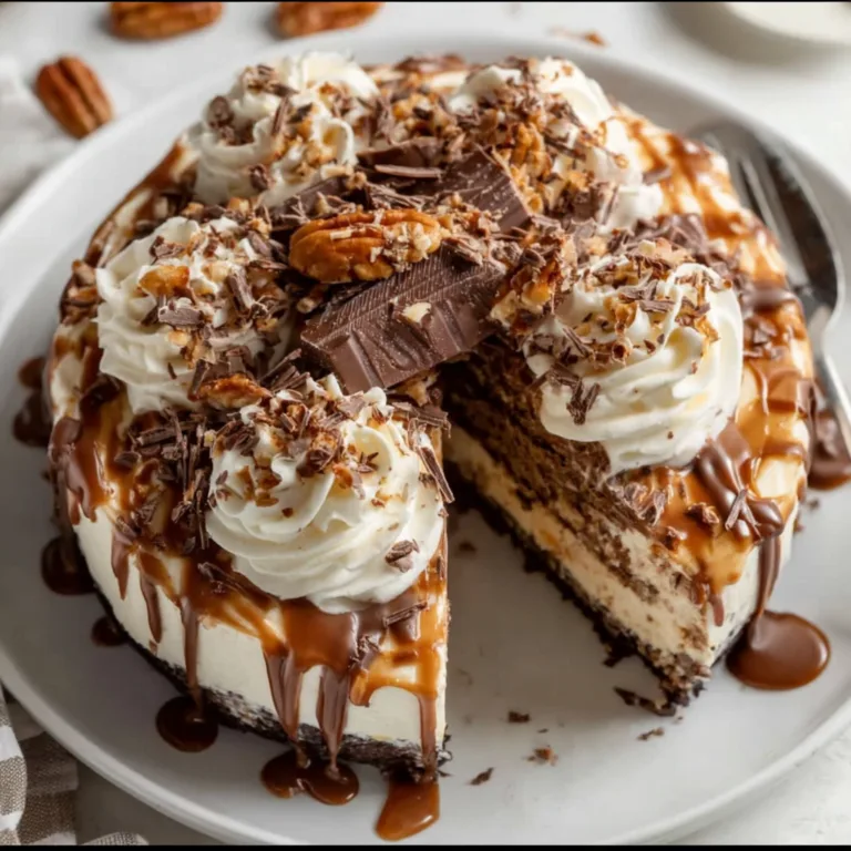 No-Bake German Chocolate Cheesecake Recipe | Easy & Delicious Dessert