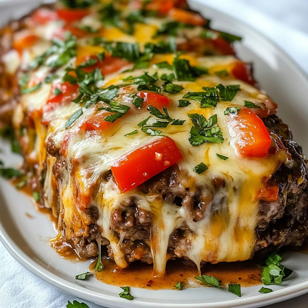 Delicious Philly Cheesesteak Meatloaf Recipe | Easy & Flavorful Dinner Idea