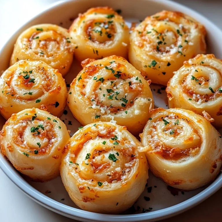 Delicious Pizza Rolls with Mozzarella and Garlic Butter | Easy Homemade Recipe