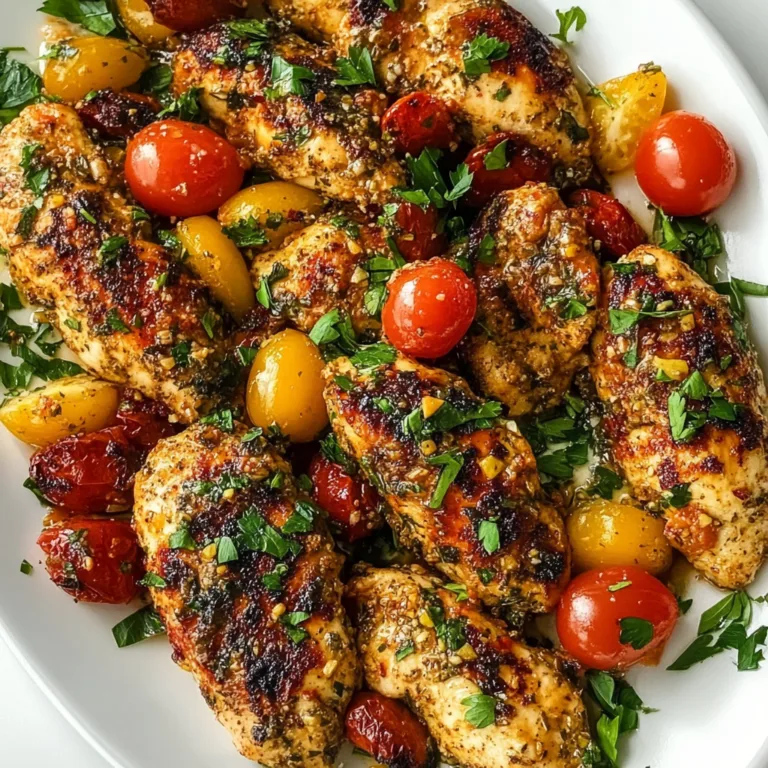 Quick Mediterranean Chicken Tenders Recipe | Easy & Healthy Meal