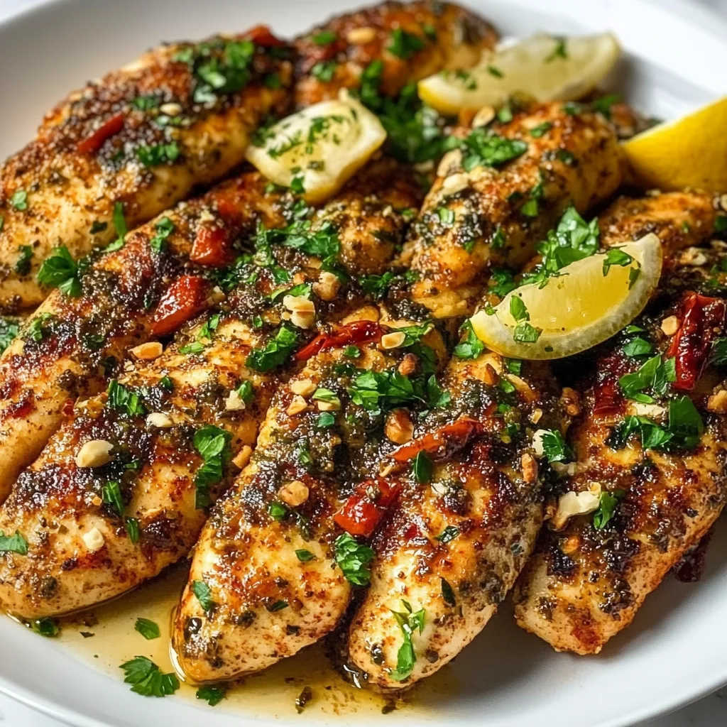 Quick Mediterranean Chicken Tenders Recipe | Easy & Healthy Meal