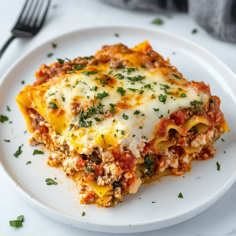 Slow Cooker Cottage Cheese Breakfast Lasagna | Easy Hearty Morning Recipe