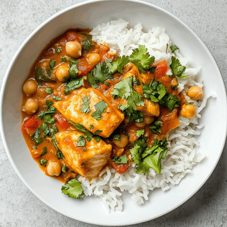 Slow Cooker Fish and Chickpea Curry Recipe | Easy Seafood Curry Slow Cooker Meal