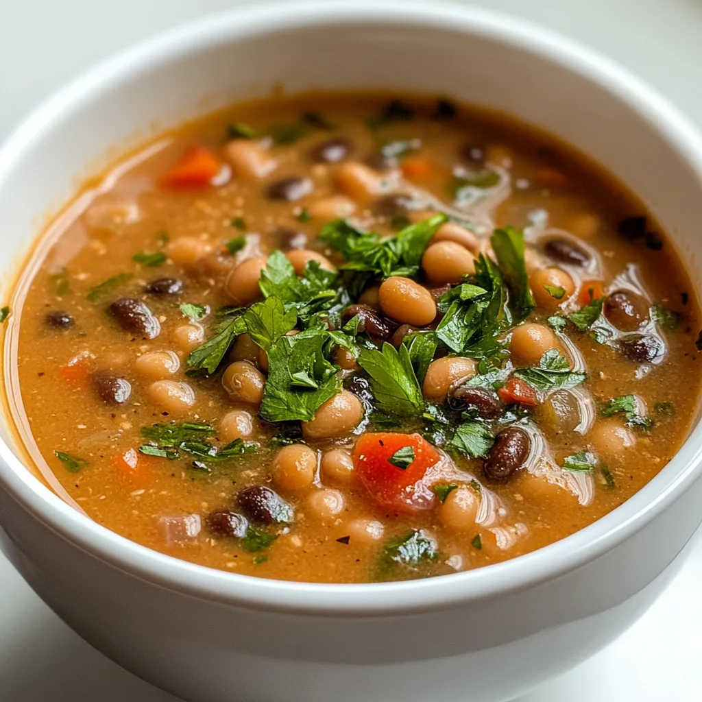 Smoky Black Eyed Pea Soup Recipe – Hearty & Delicious Comfort Food