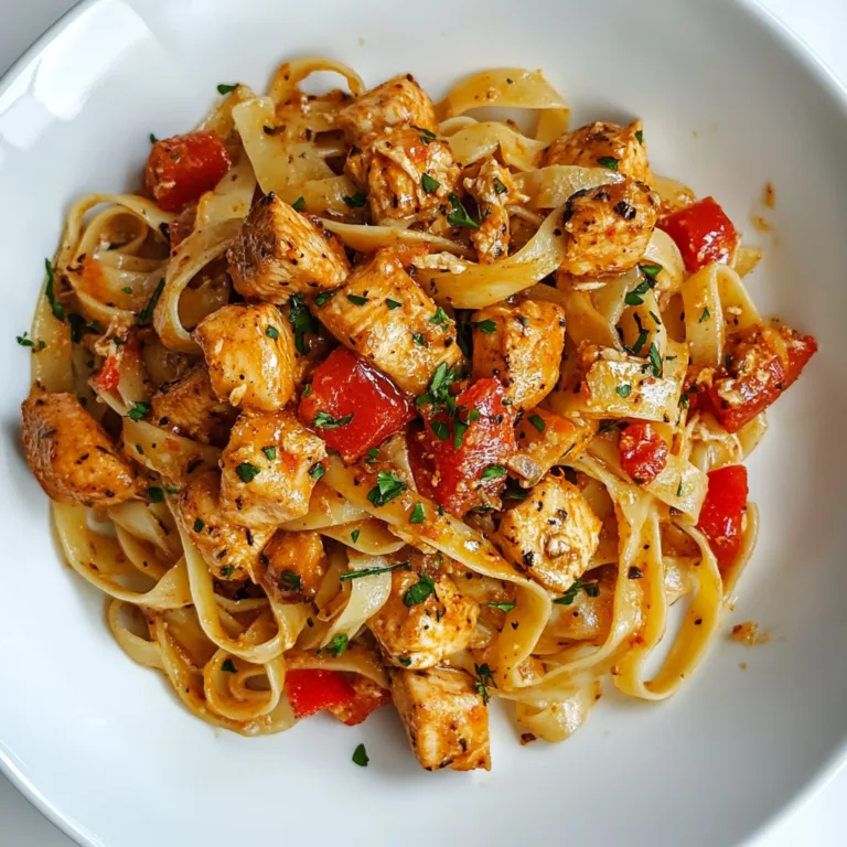 Spicy Cajun Chicken Pasta Recipe | Easy & Flavorful Cajun Pasta Dish