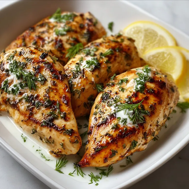 Tender Greek Yogurt Marinated Chicken Breasts | Juicy & Flavorful Recipe