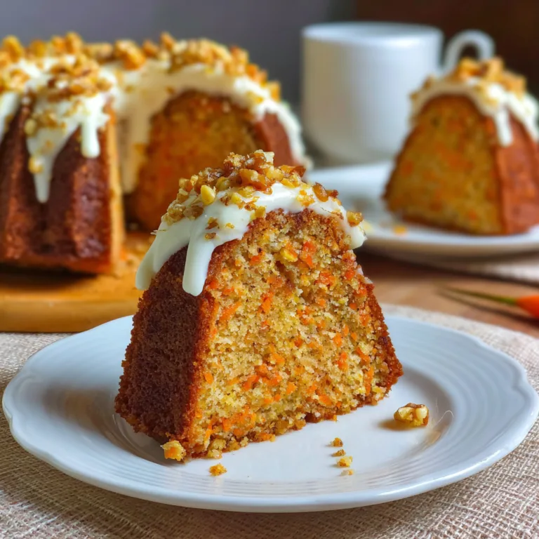 Delicious Carrot Pound Cake Recipe | Moist & Easy Homemade Cake