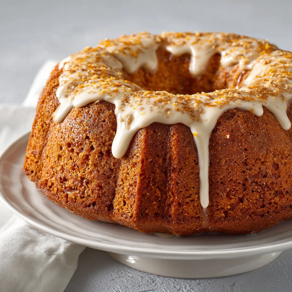 Delicious Carrot Pound Cake Recipe | Moist & Easy Homemade Cake