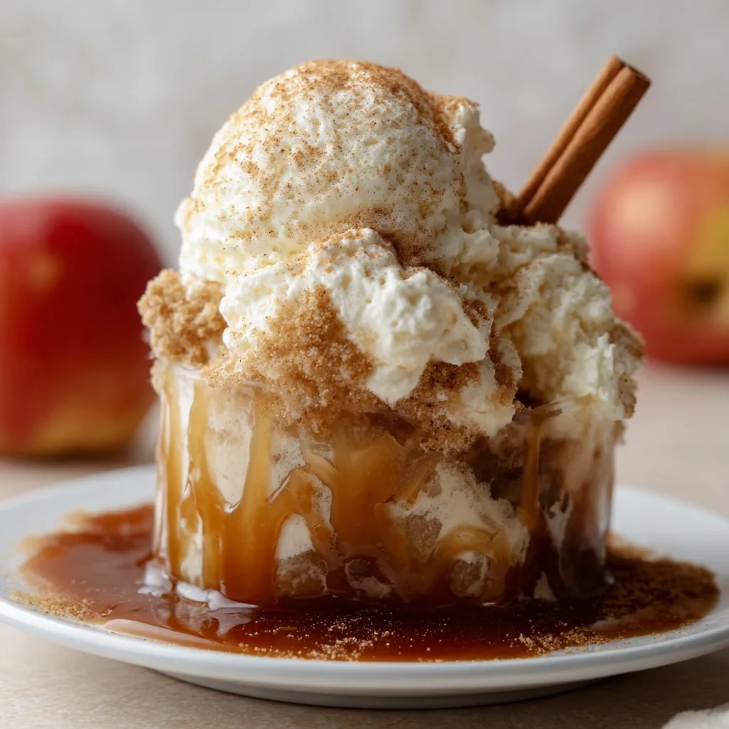 Delicious Apple Cider Float with Homemade Cinnamon Ice Cream Recipe | Perfect Fall Treat
