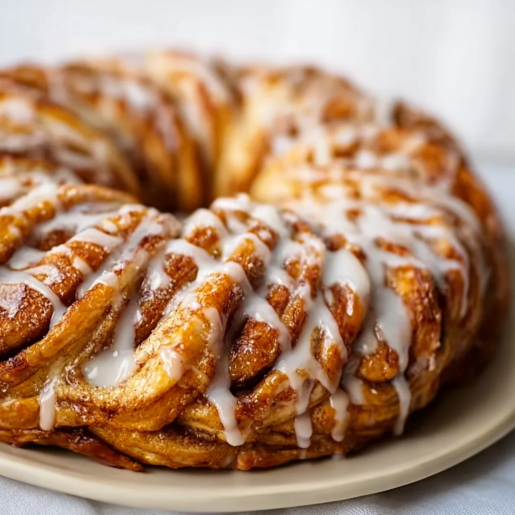 Delicious Apple Cinnamon Kringle with Vanilla Glaze – Sweet & Flaky Pastry Recipe