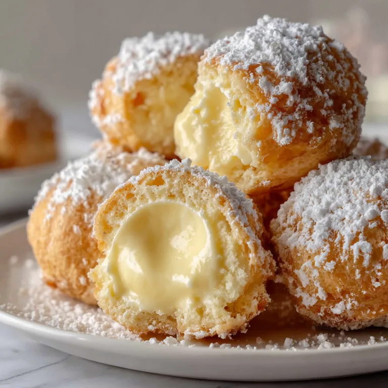 Authentic Vanilla Custard Cannoncini Bites | Classic Italian Pastry Delight
