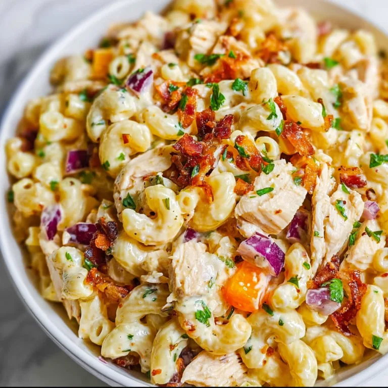 Delicious BBQ Chicken Pasta Salad Recipe | Easy & Flavorful Summer Salad